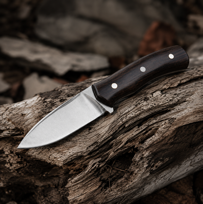 Ebony Handle Survival Knife