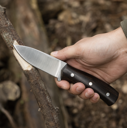 Ebony Handle Survival Knife