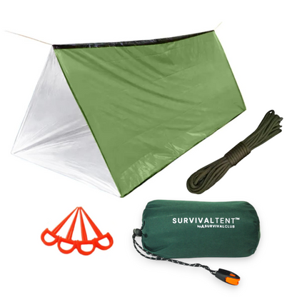 best emergency tent SurvivalTent™️ Lightweight Waterproof Emergency Tent | Survival Club