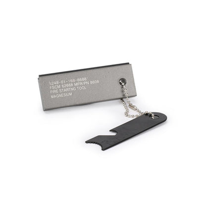 magnesium block fire starter emergency disaster kit