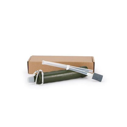 survival gear kit water filter